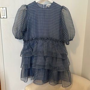 Ganni organza dress